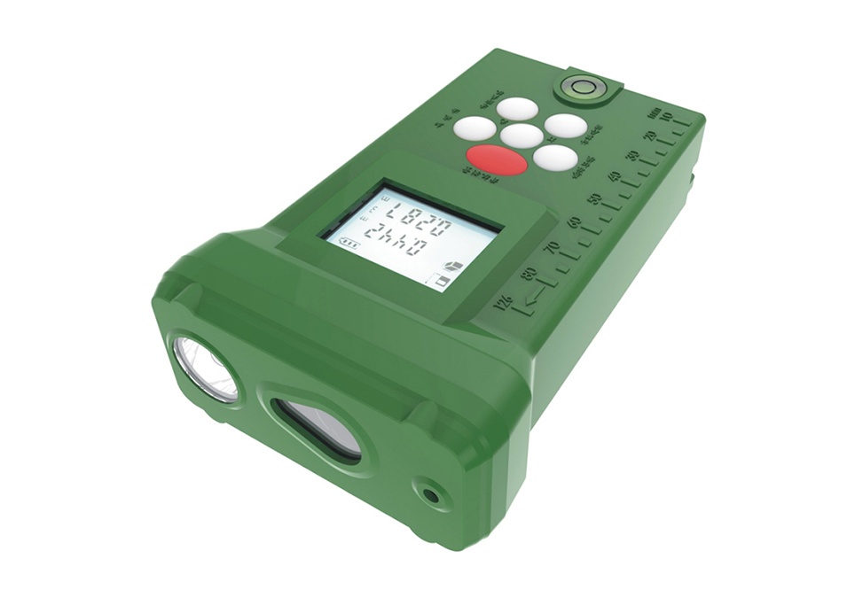 智能測距手電筒